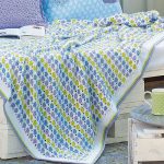 Couverture chic pour lit fait main