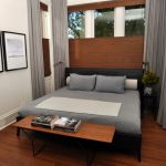 Version moderne de l'intérieur d'une petite chambre