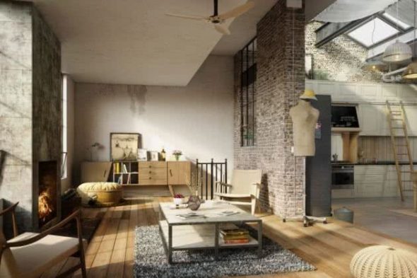 Des meubles pour séparer une zone d'une autre