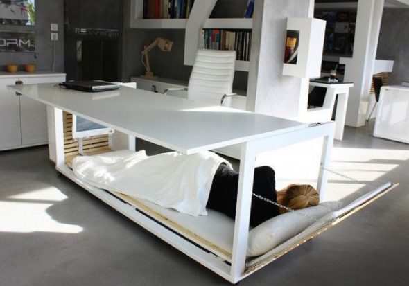 Lit de table