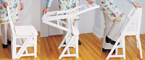Échelle de chaise - commodité et fonctionnalité