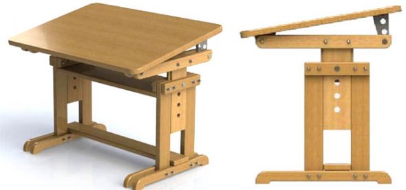 Mesa ajustável