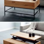 Une table pratique pour le thé dans le salon