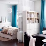 Zonage du salon pour les invités et dormir