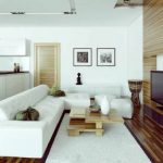Sofa sectionnel blanc