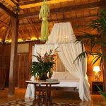 Grande chambre de style tropical