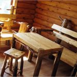 Meubles en bois pour un bain avec ses propres mains