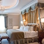 Design de chambre de luxe avec un petit auvent