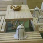 Meubles pour le bain dans la salle de loisirs
