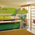 Transformateur de meubles dans la chambre des adolescents