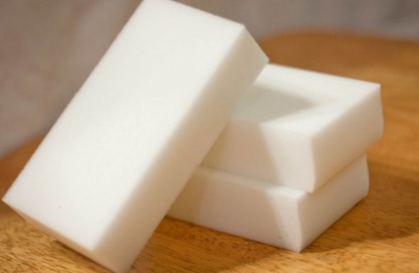 Éponges de mélamine