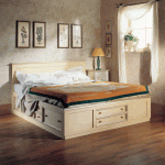 Mini commode sous le lit