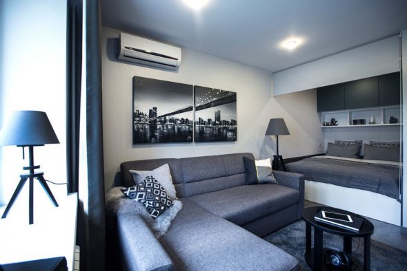 Chambre au style moderne