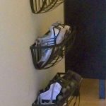 Paniers suspendus pour chaussures