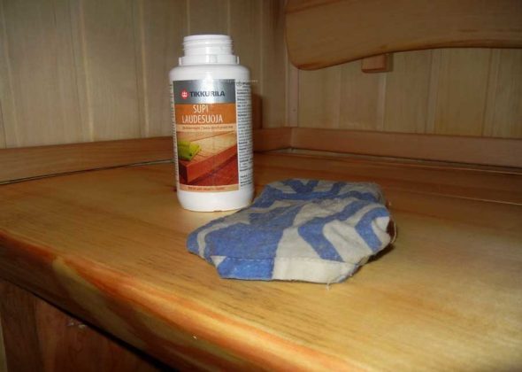 Traitement des étagères de bain Source: Banya-Expert.com