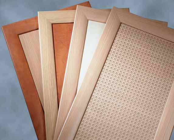 Façades du profilé en MDF