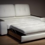 Canapé pliant blanc