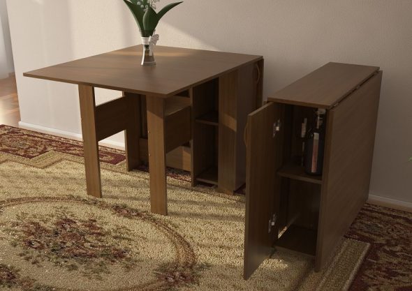 Livre de table pliant