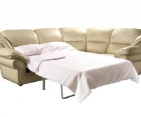 Canapé d'angle en cuir de luxe