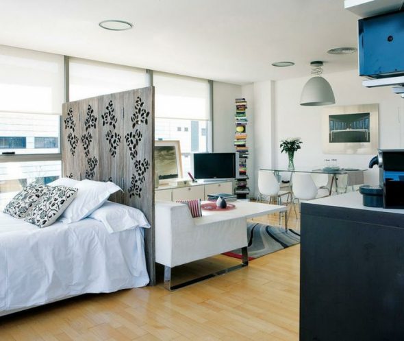 Salon de style scandinave