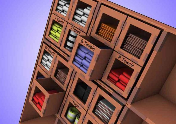 Rack de carton