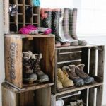 Rack pour chaussures de plein air
