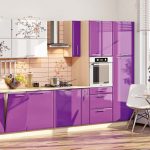 Cuisine tendre élégante Lilas
