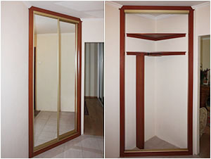 Garde-robe triangulaire