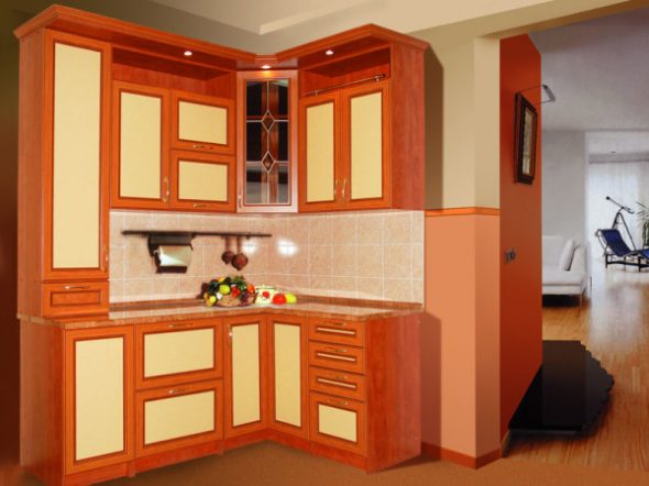 Cuisine du cadre MDF