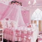 Auvent aérien pour la décoration de la chambre de la fille