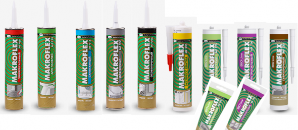 La gamme d'adhésifs Makroflex