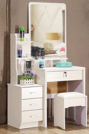 Placement de la coiffeuse