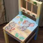 Decoupage seggiolone