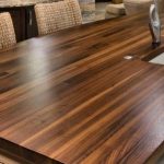 Isla de cocina de madera