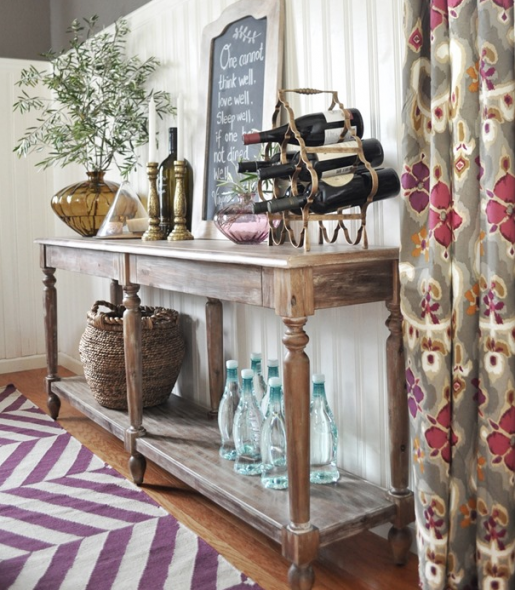 Longue console