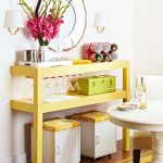 Console de cuisine à deux étages