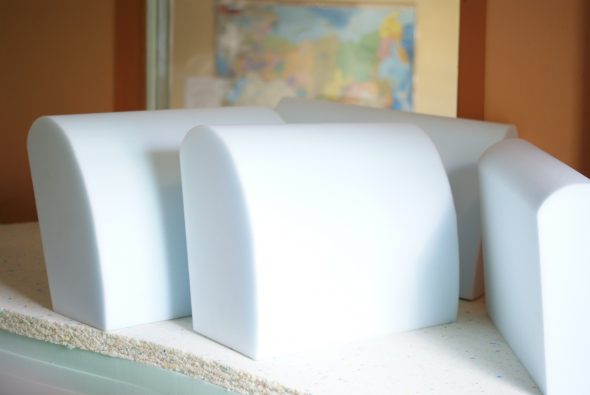 Mousse de polyuréthane moulée