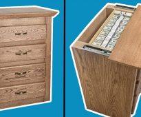Cachette dans la commode