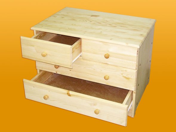Tiroirs en bois