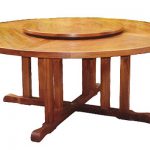Table ronde à centre tournant faites-le vous-même