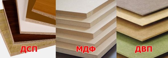 Panneau de particules, MDF ou panneau de fibres