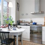 Cuisine miniature sans armoires murales