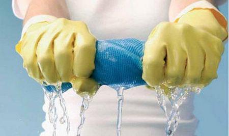 Nettoyage à l'eau chaude