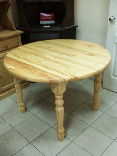 Table en pin