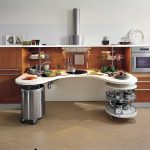 Design très inhabituel de la cuisine