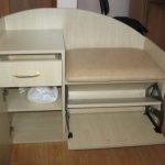 Couloir avec un siège, assemblé de ses propres mains