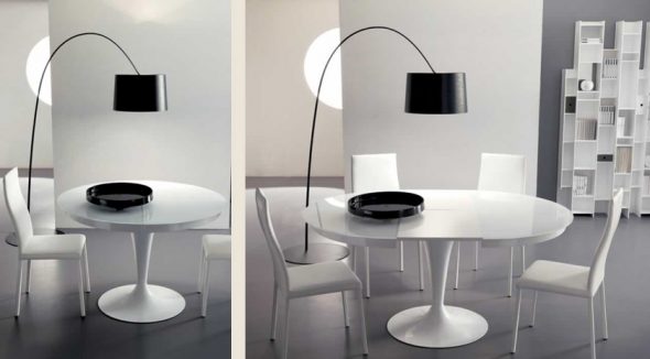 Table en plastique