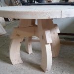 Table faite maison à partir d'un tableau sans traitement supplémentaire