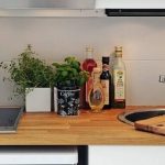 Cocina moderna de madera maciza.