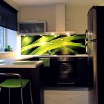 Solution moderne pour la cuisine sans armoires murales